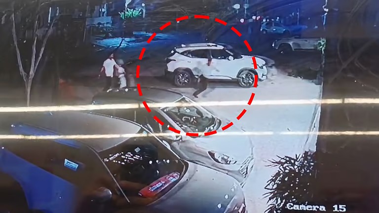 Jalandhar Doctor shot outside supermarket, CCTV captures attack