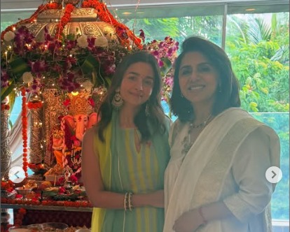 Inside Alia Bhatt’s Ganesh Chaturthi Celebrations: Love, Blessings and Modak