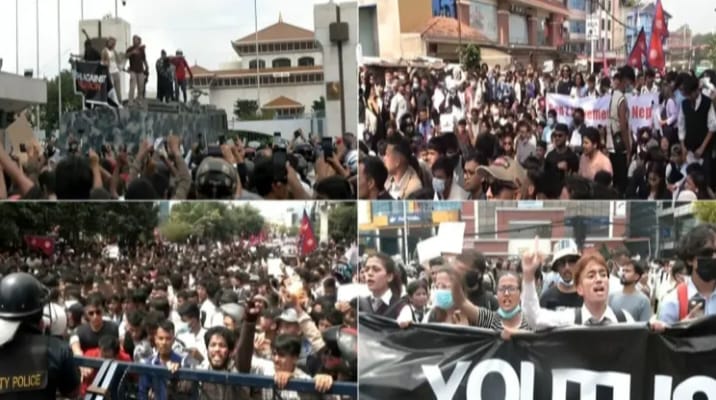 19 Dead as Protests Erupt in Nepal Over Social Media Ban and Corruption