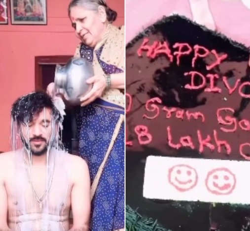 Man Celebrates Divorce with Cake and Milk Ritual in Viral Instagram Video