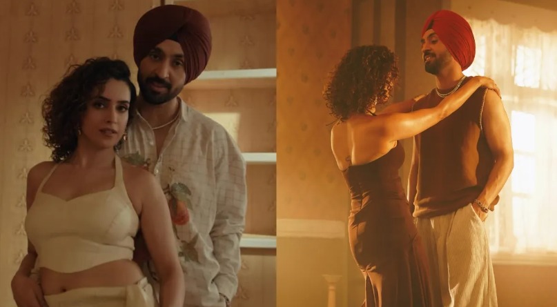 Diljit and Sanya Set the Dance Floor Ablaze with Party Anthem ‘Charmer’