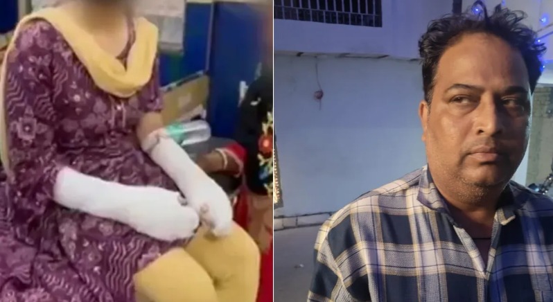 Father of Delhi Acid-Attack Survivor Arrested Over Rape and Blackmail Allegations