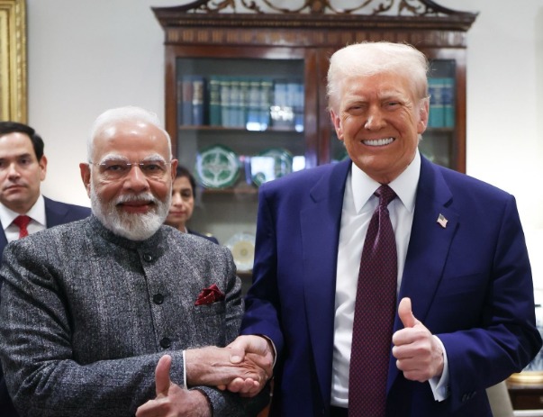 Trump Praises PM Modi as Nicest Looking Guy and Tough as Hell, repeats Indo-Pak ceasefire claims