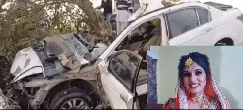 Newlywed Couple’s Car Rams Into Tree: Woman Dead, Husband in Serious Condition