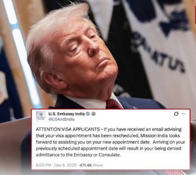 U.S. postpones H-1B Visa Interviews in India due to New Social-Media Screening Rules