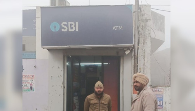 No Guard, No Surveillance: SBI ATM Looted in Phagwara