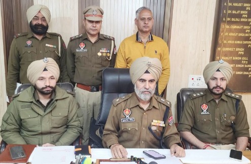 Man arrested for posing as Gangster, seeking Rs 50 Lakh extortion from Jeweller in Abohar