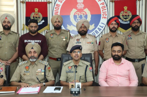 Posing as Gangster Goldy Brar Associates, Two arrested in Rs 2 Crore Extortion Case