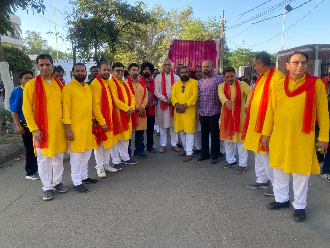 Shree Radha Krishan Sewa Pariwar extends heartfelt thanks to residents following Shobha Yatra