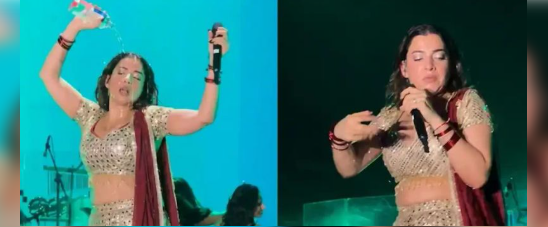 Jasmine Sandlas Concert Controversy: Dramatic On-Stage Act Sparks Lip-Sync Allegations